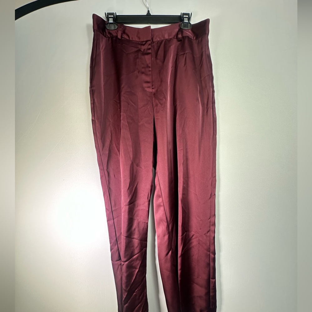 1. State Rich Burgundy‎ Women's Trousers